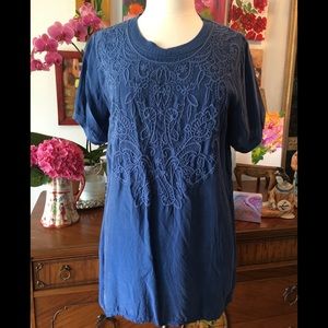 Johnny Was Tindra Cupra Blouse